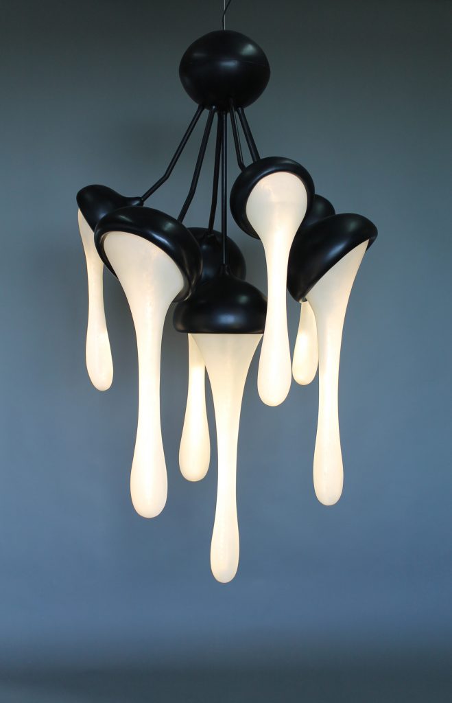 Binome, Chandelier Fluide by Ingrid Michel & Fr+¬d+¬ric Pain, 2