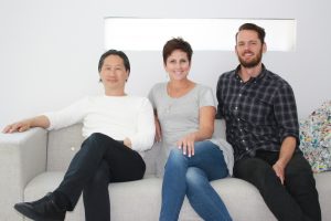 L. to R.: Johnson Chou; Sue Bennett; Jeremy Vandermeij (not pictured: Scot Laughton).